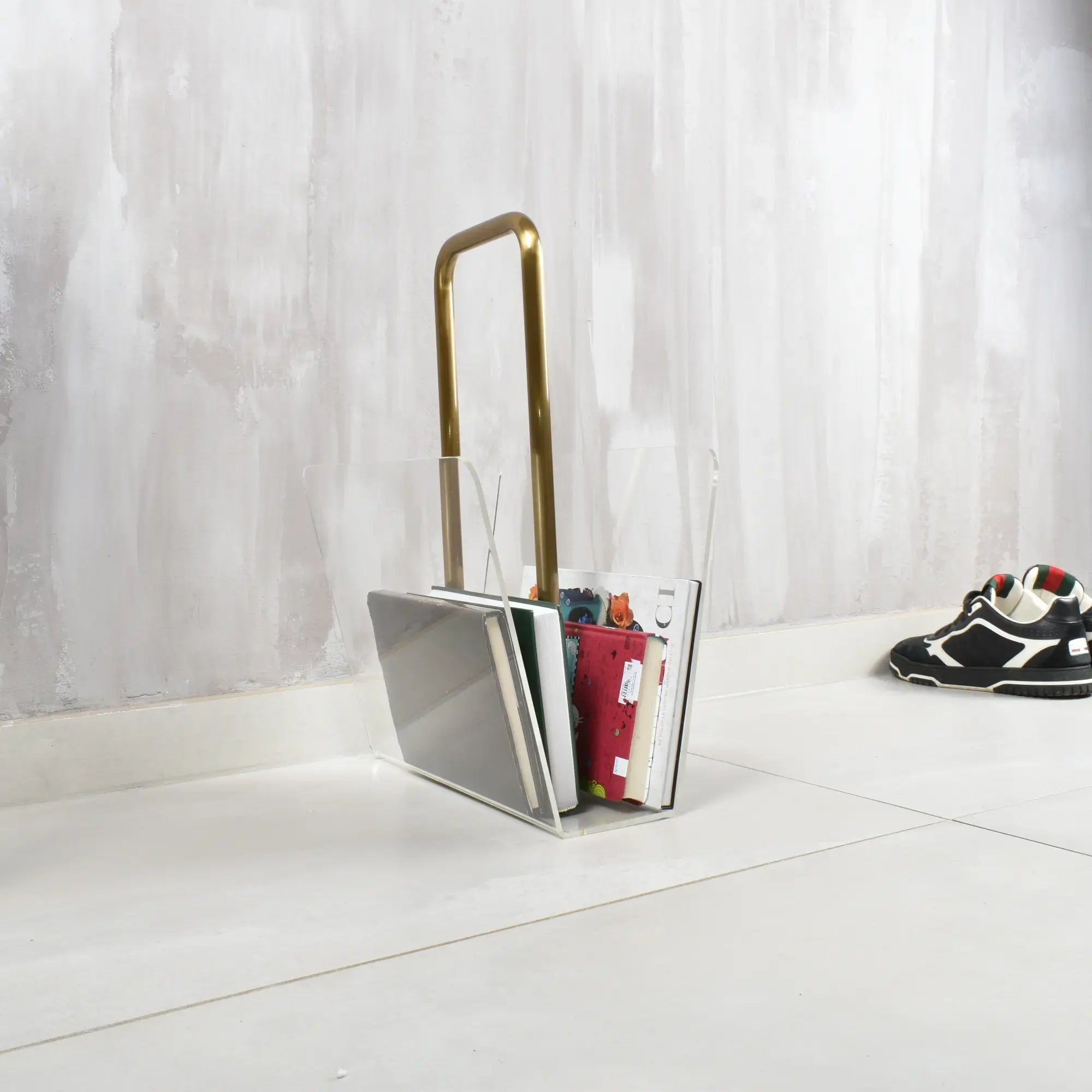 Zeitungsständer - Tragbar - Magazin- und Zeitschriftenhalter Belleza