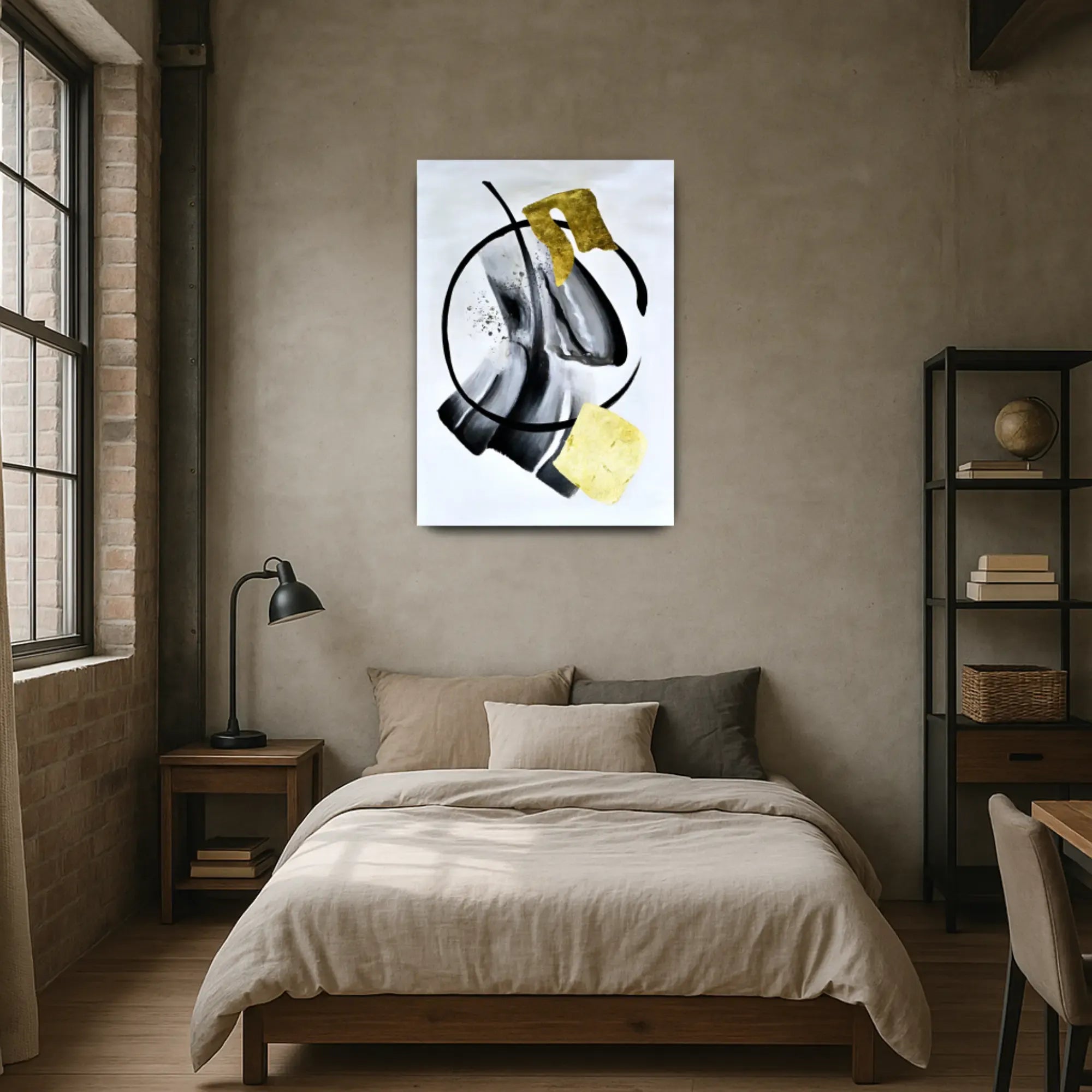 Großes Gemälde - Goldene Balance Default Title