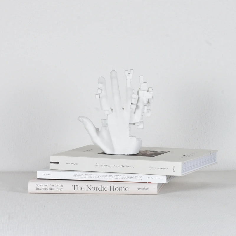 Dekohand - pixeleffekt - Deko-Objekt Dekorative 3D Hand