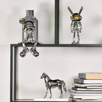 Tierfigur - Jahresfigur 2026 – Pferdeskulptur, Tier-Deko-Objekt Equus Argentum