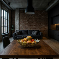 Obstschale - Korallenoptik - Edle Runde-Schale Design-Fruchschale Corallo Bowl