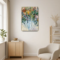Großes Gemälde - Ráfaga Floral
