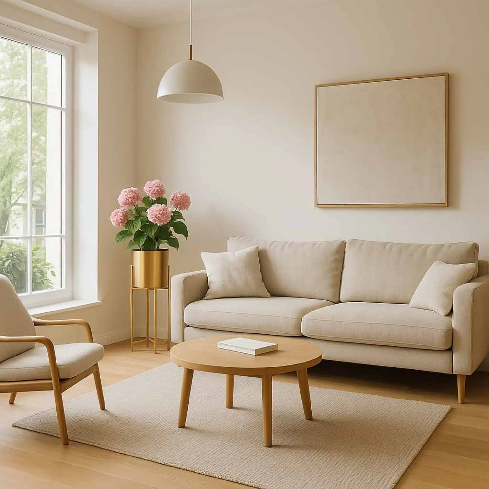 Übertopf - mit Gestell auf 3 Füßen - Pflanzgefäß hoch 25cm Durchmesser Airone