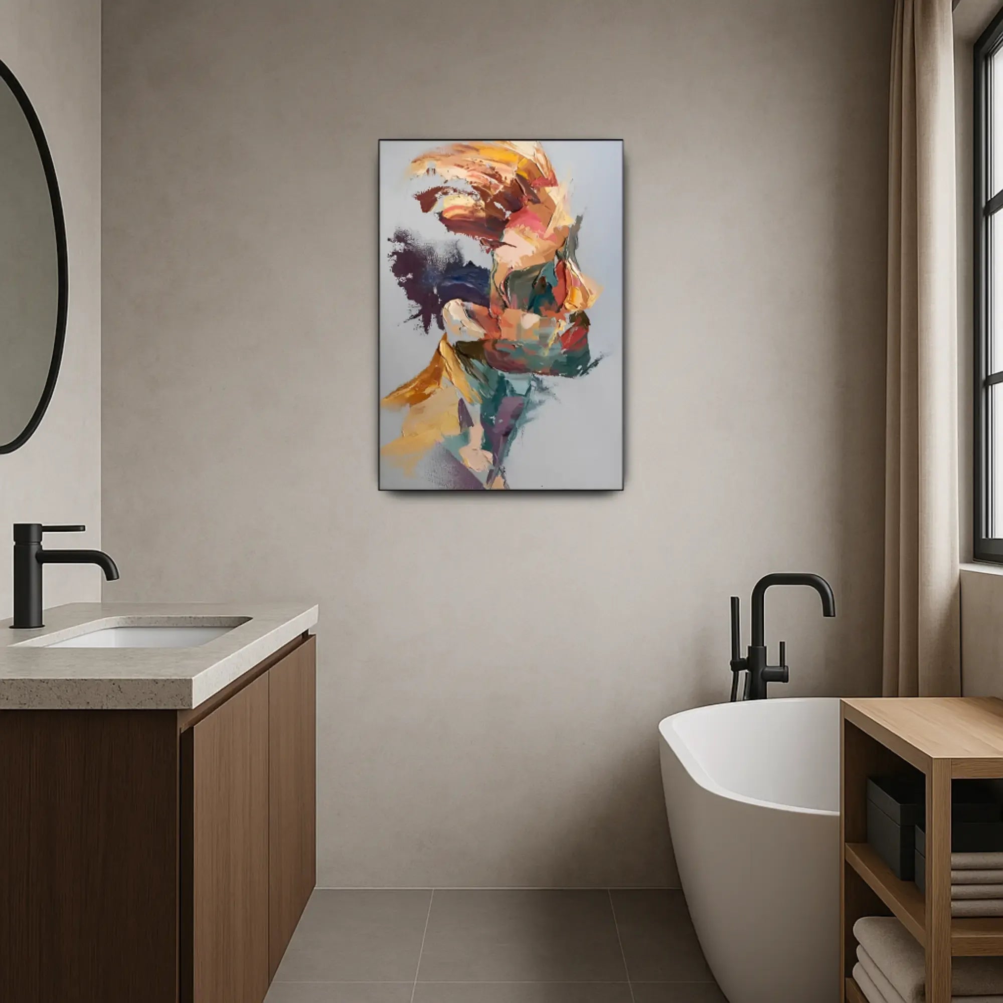 Großes Gemälde - Rostro de Emociones Default Title