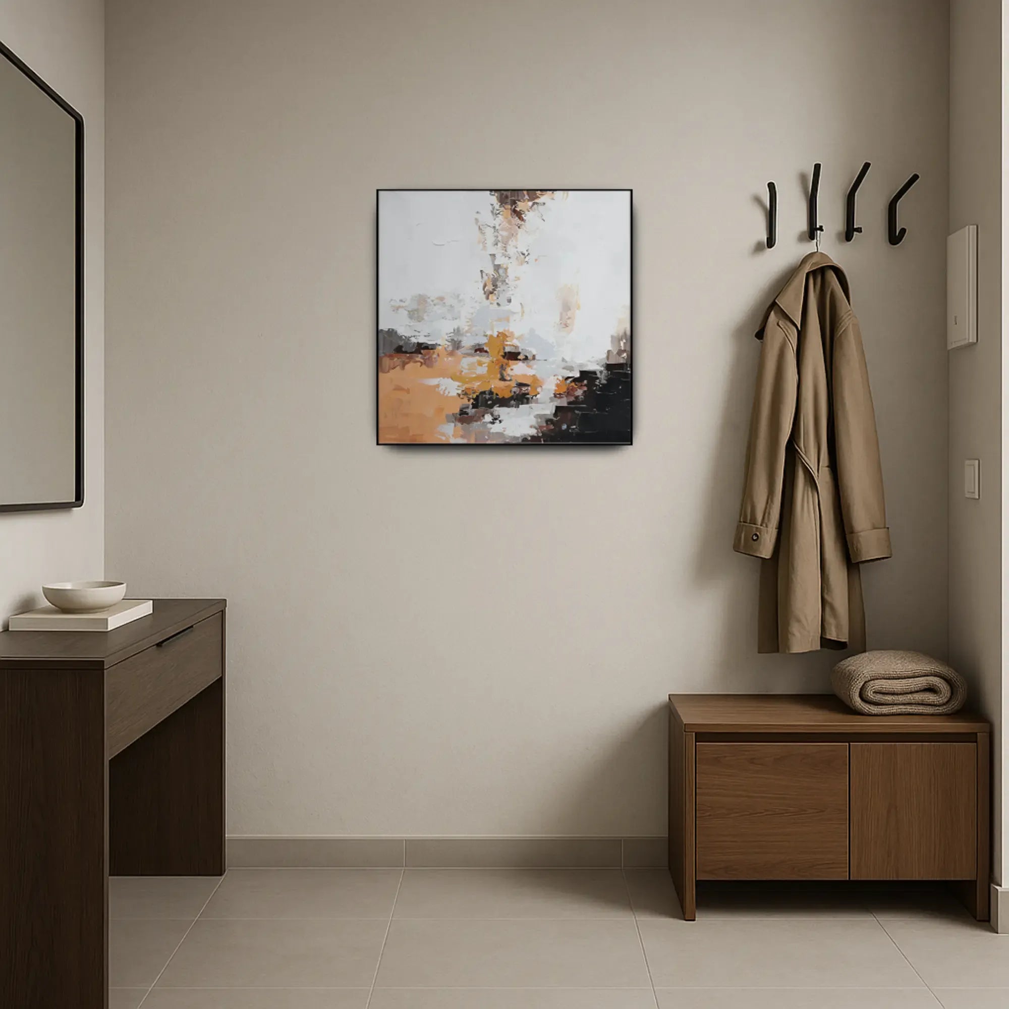 Großes Gemälde - Tranquillità Texturale