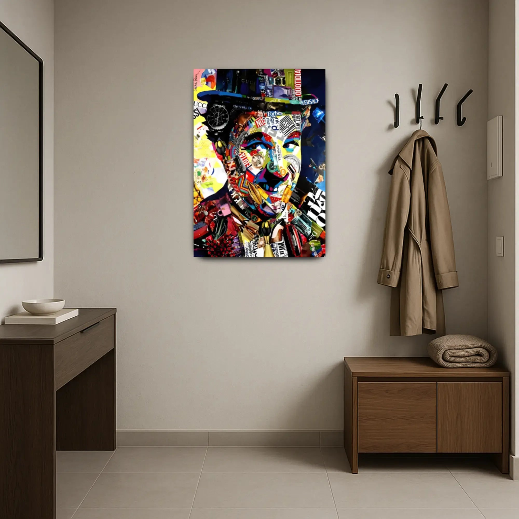 Großes Gemälde - Collage de Íconos