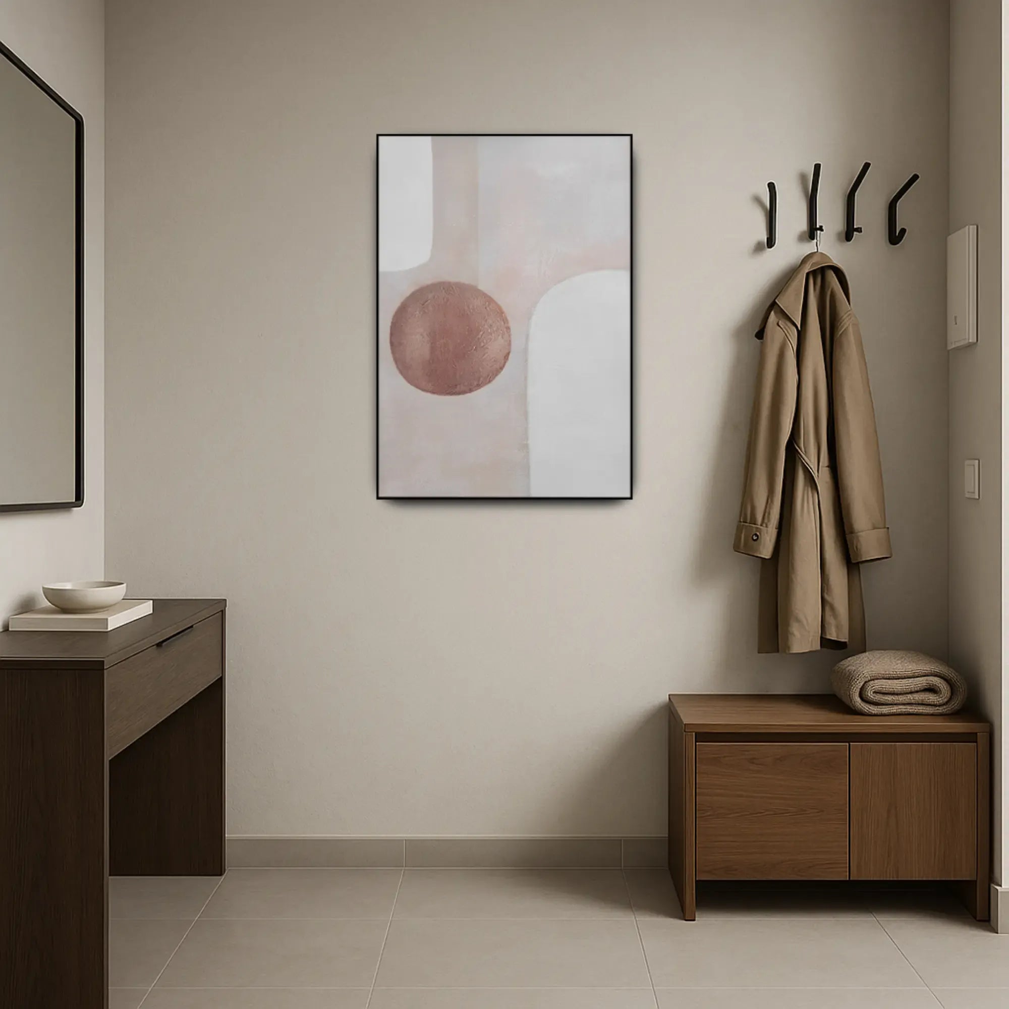 Großes Gemälde - Equilibrio Silencioso