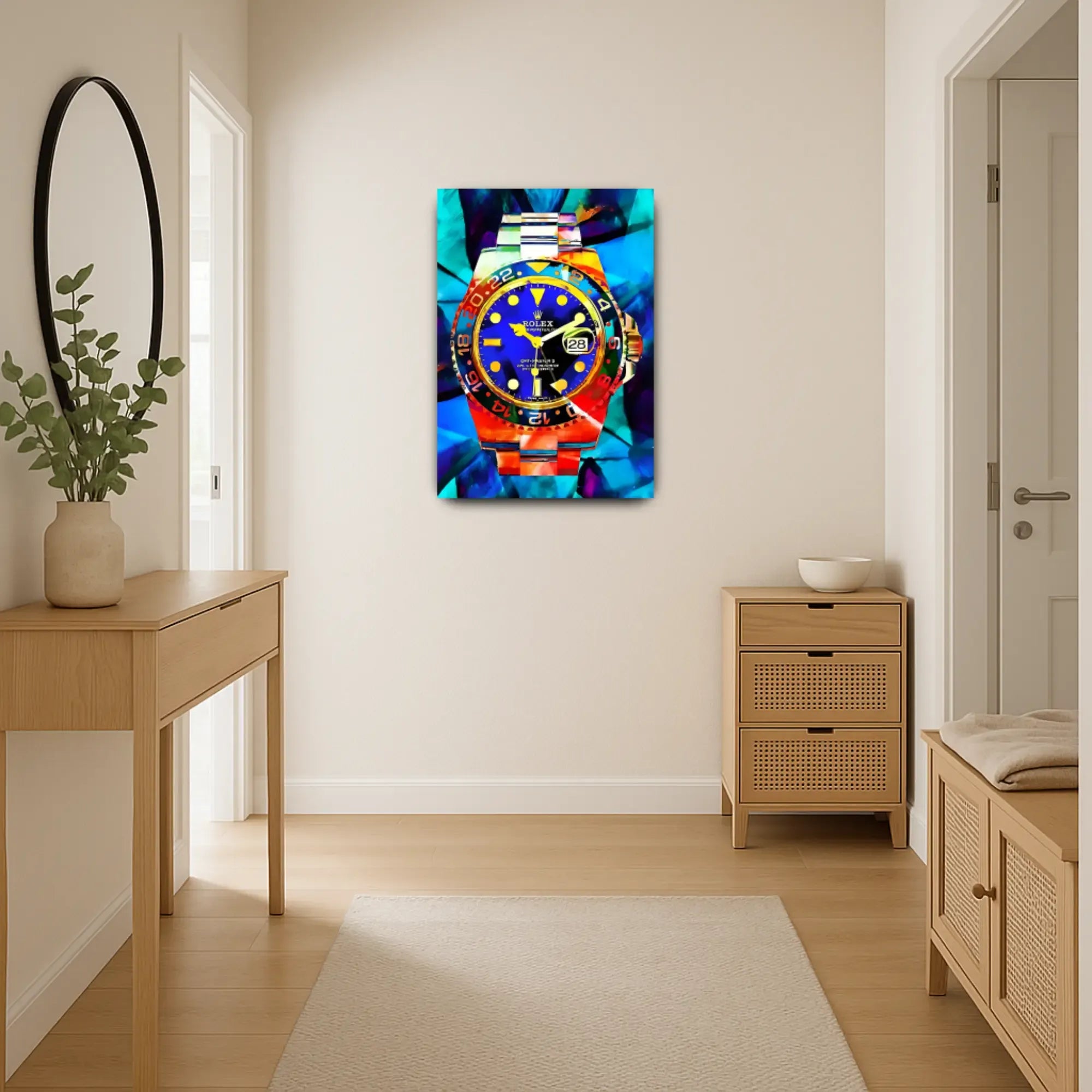 Großes Gemälde - Tiempo de Lujo