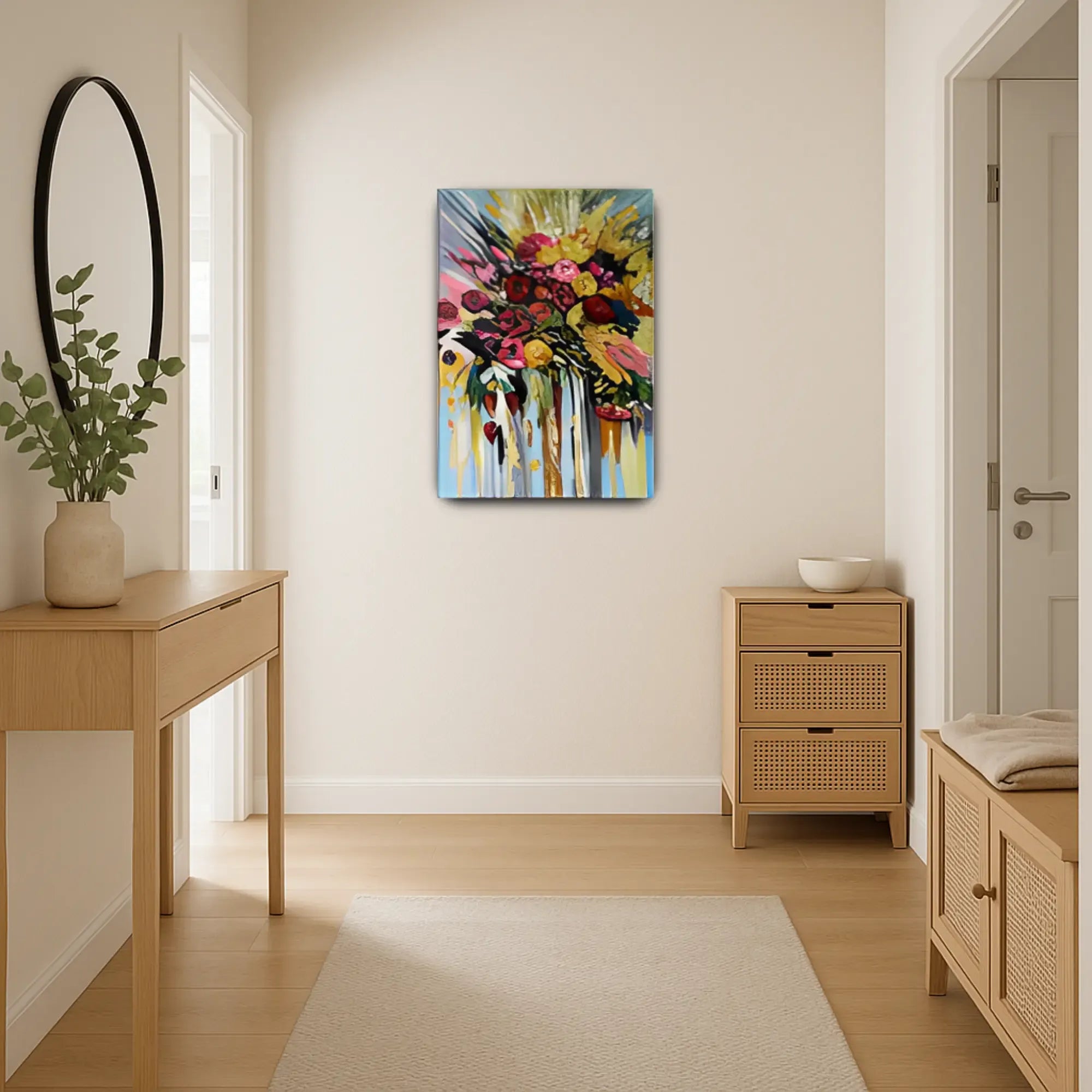 Großes Gemälde - Explosión Floral