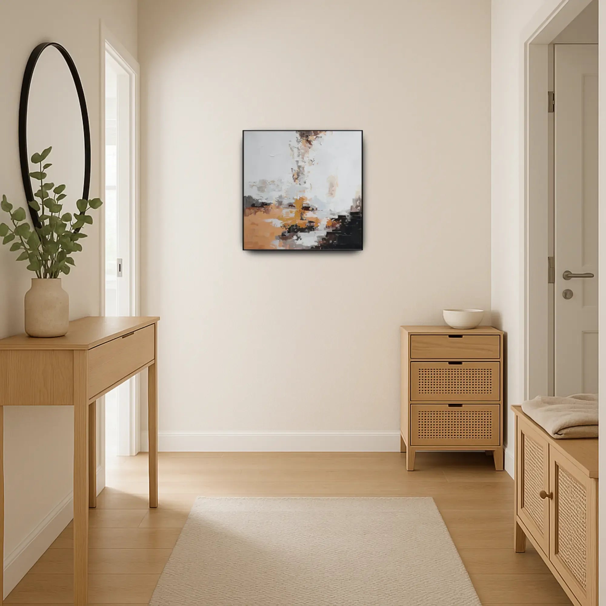 Großes Gemälde - Tranquillità Texturale