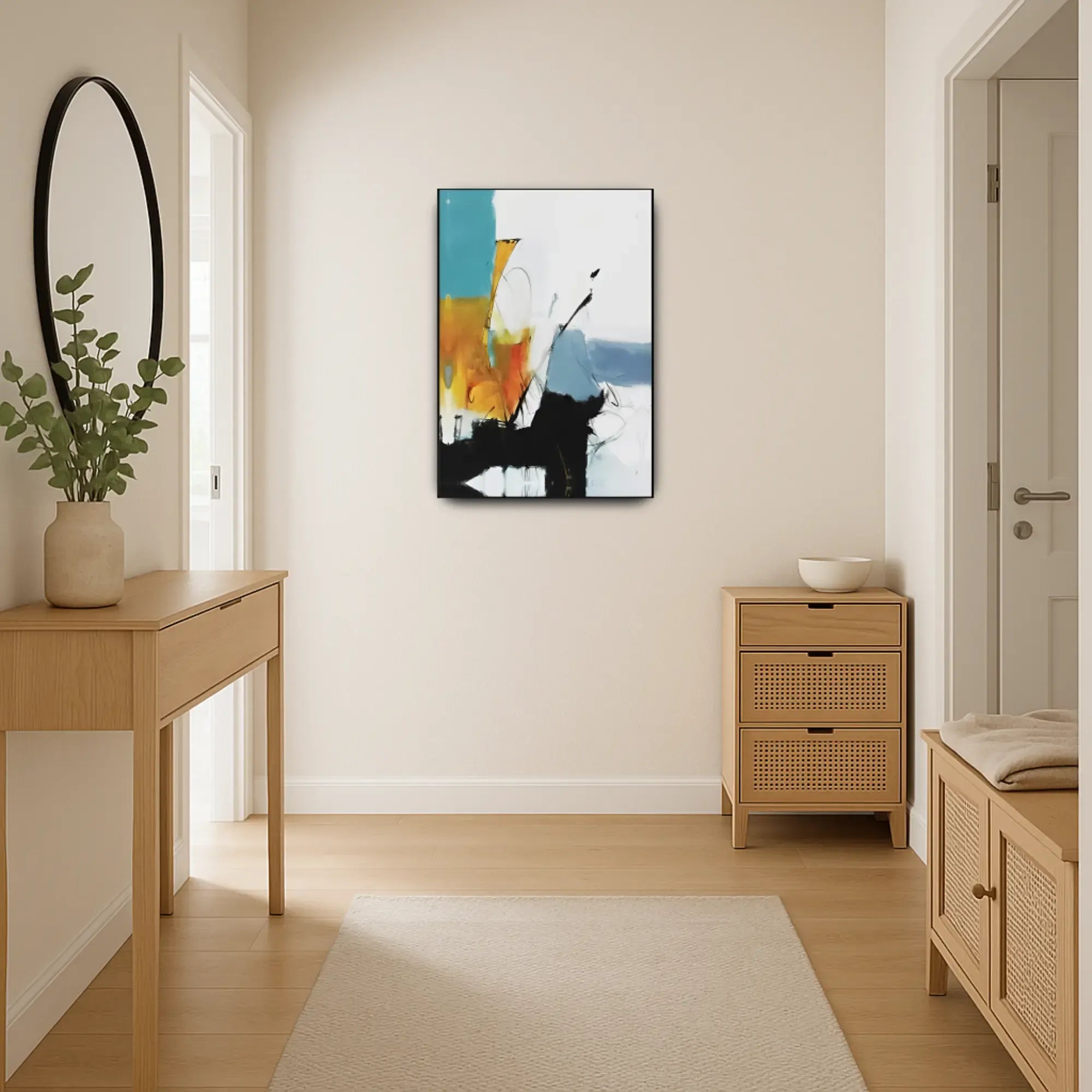 Großes Gemälde - Explosión de Color