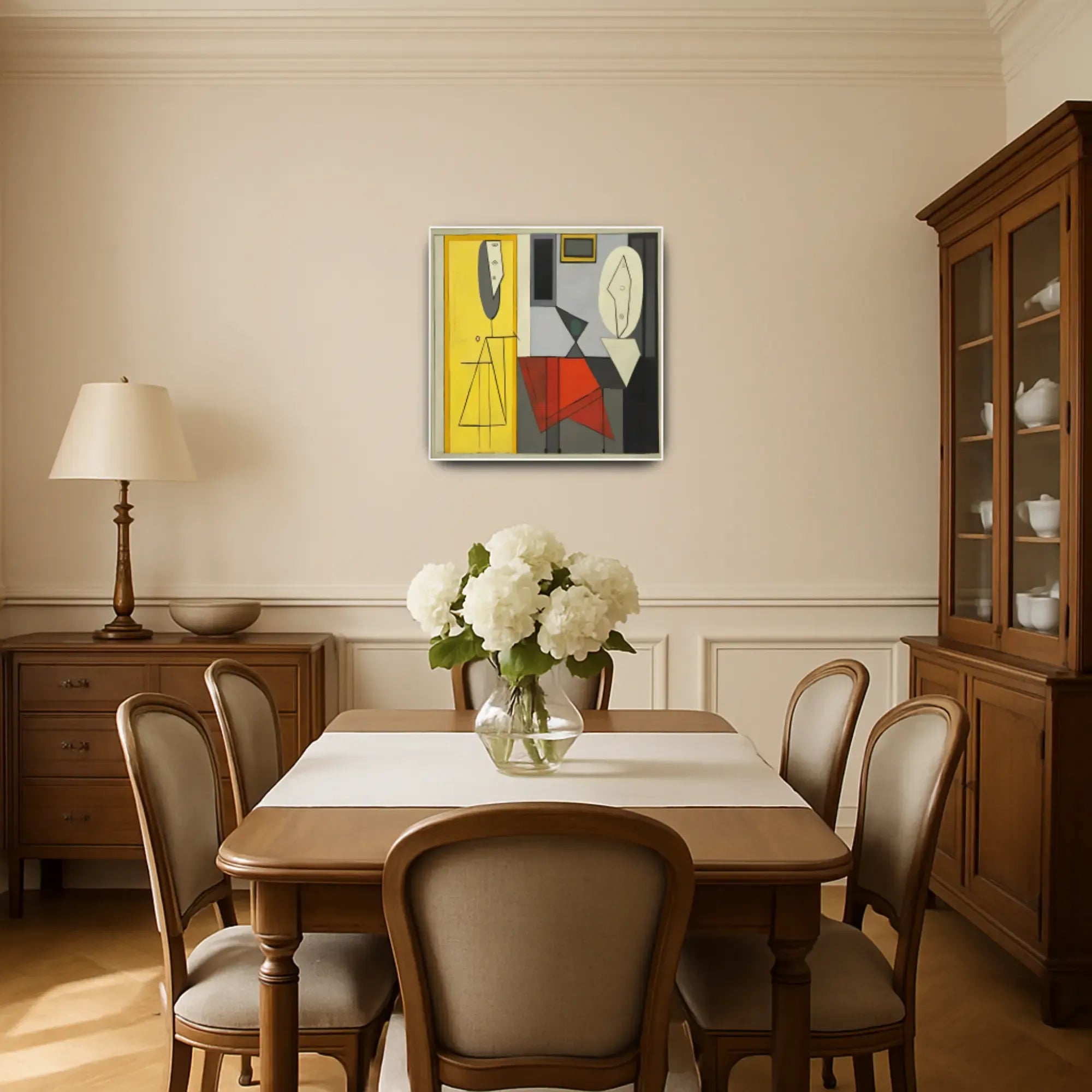 Großes Gemälde - Geometría de Encuentros