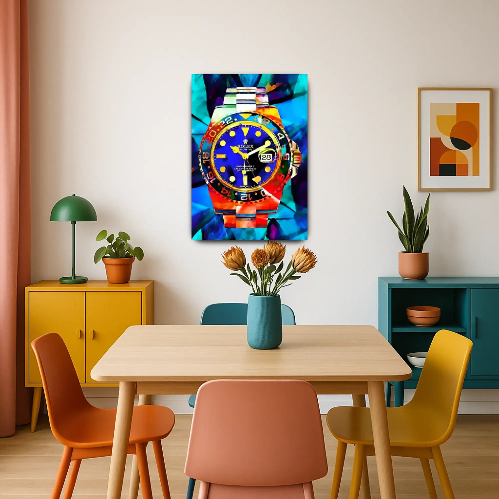 Großes Gemälde - Tiempo de Lujo