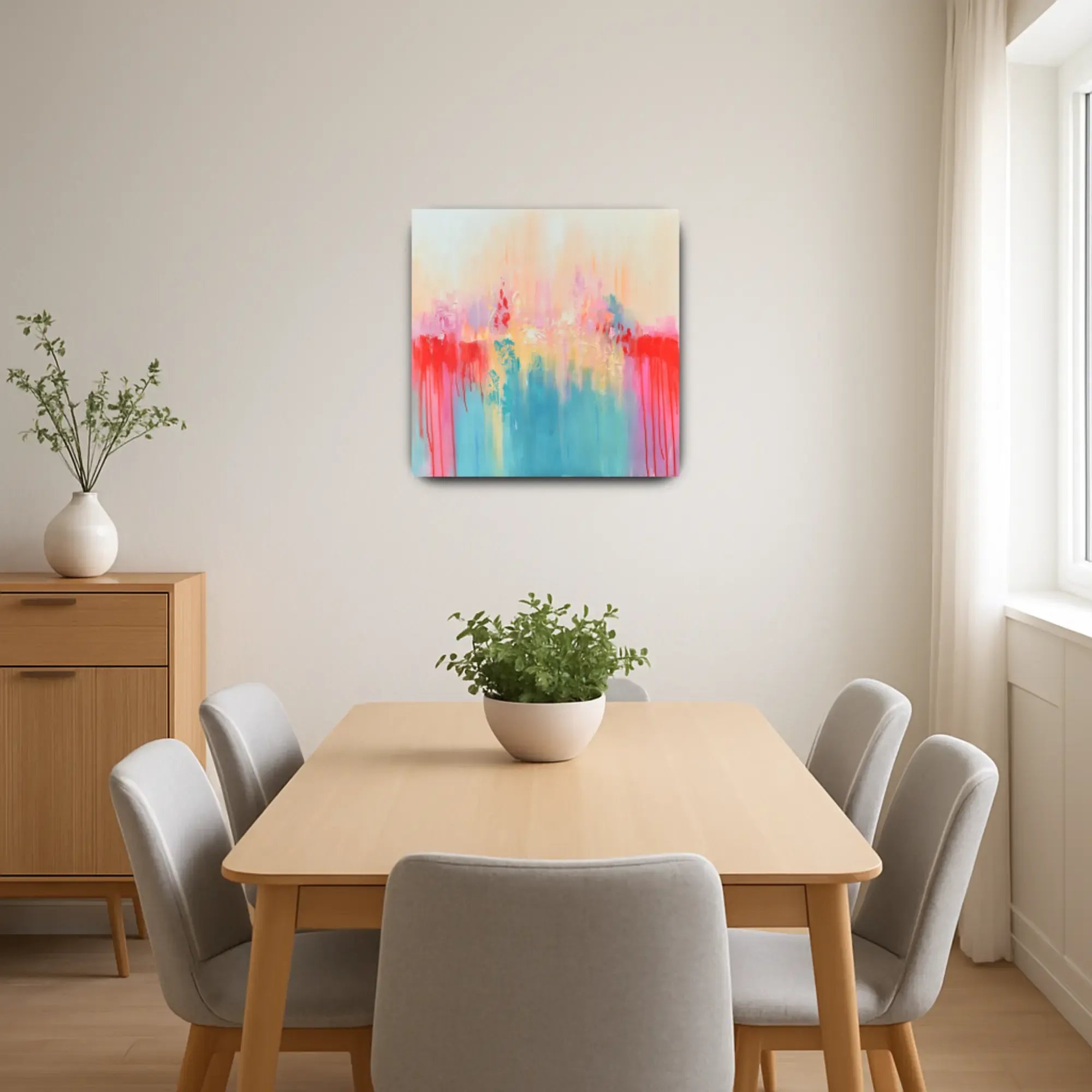 Großes Gemälde - Farbhorizont