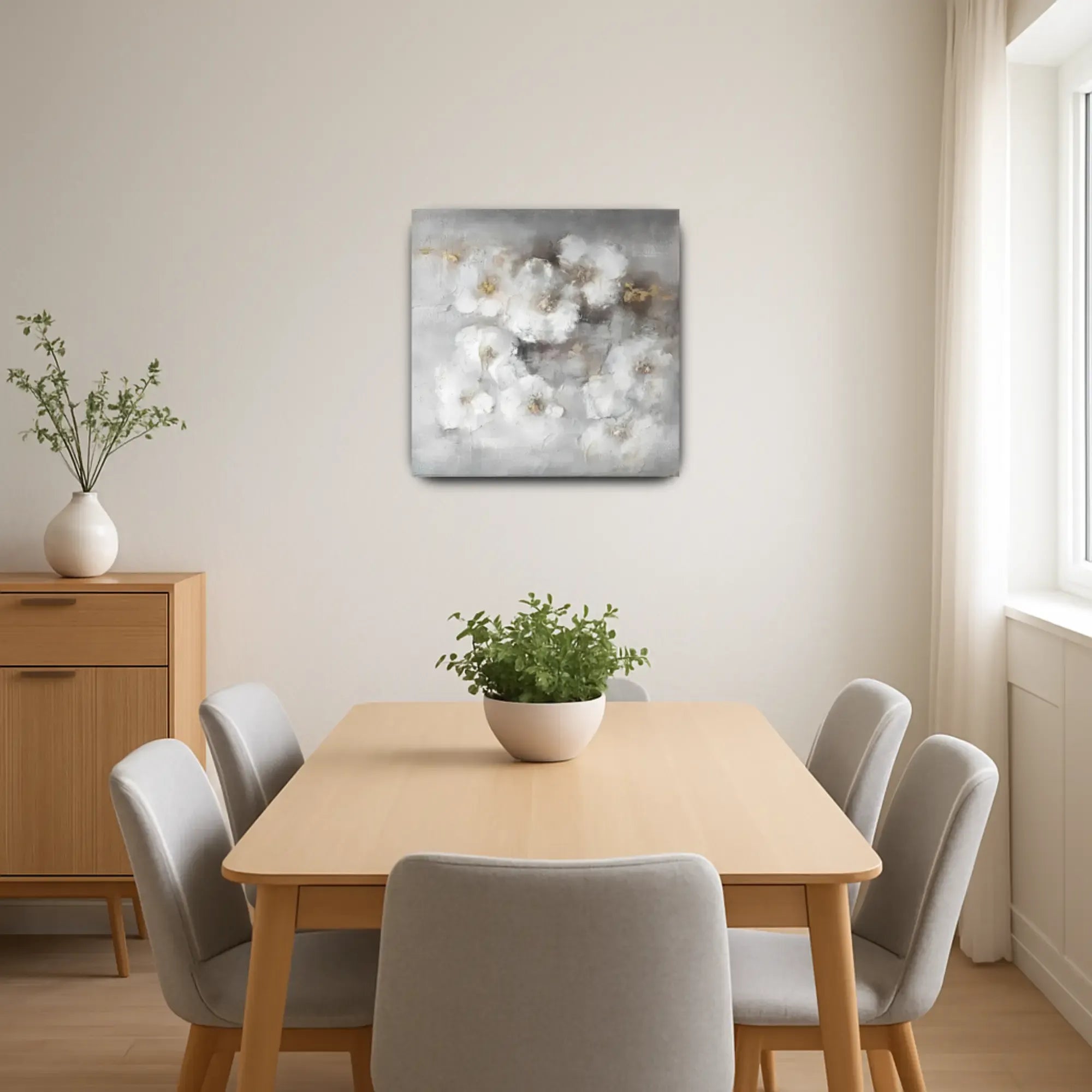 Großes Gemälde - Flores Eternas