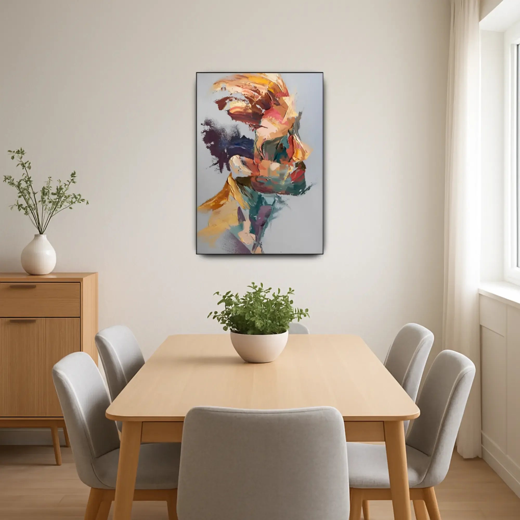 Großes Gemälde - Rostro de Emociones Default Title