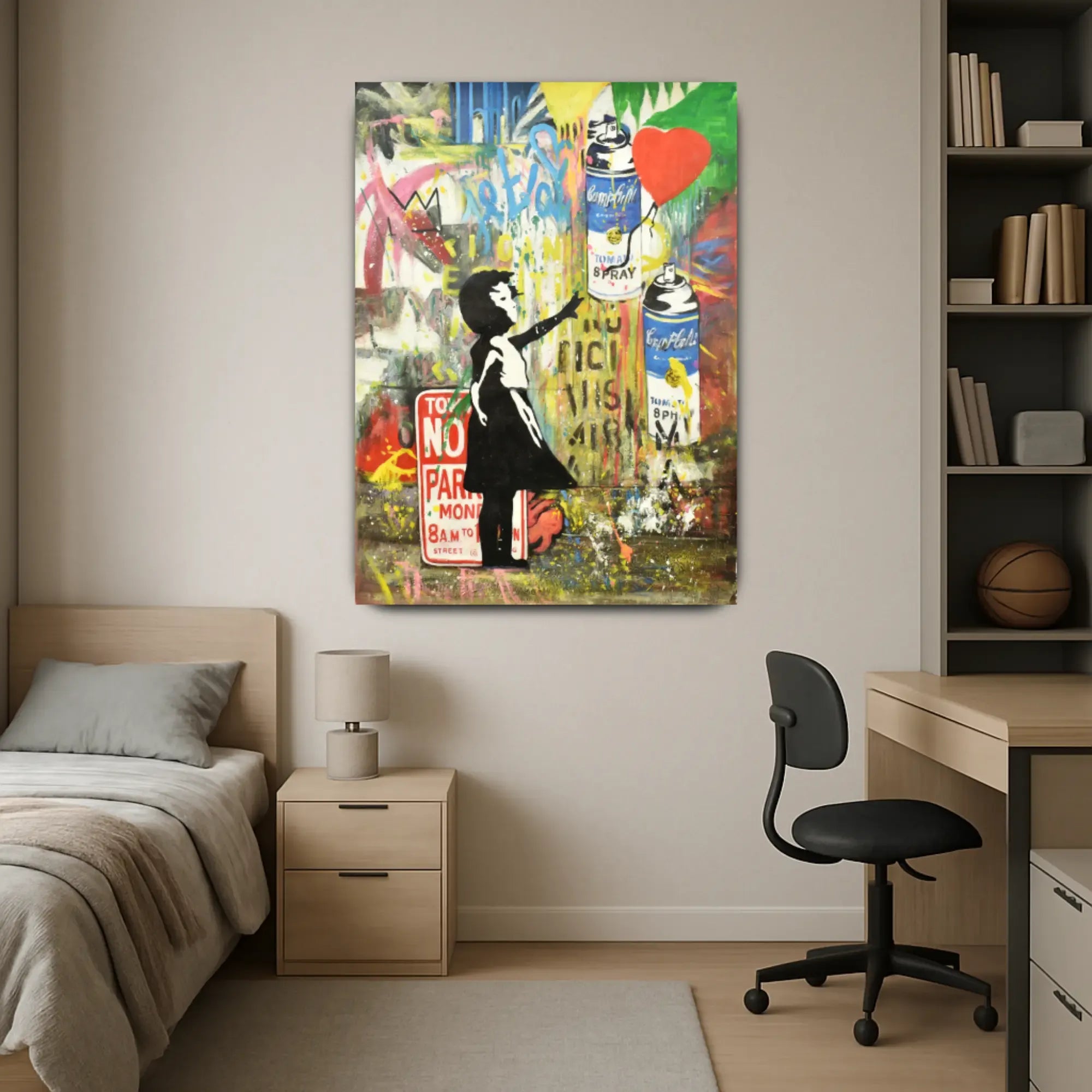 Großes Gemälde - Urban Love