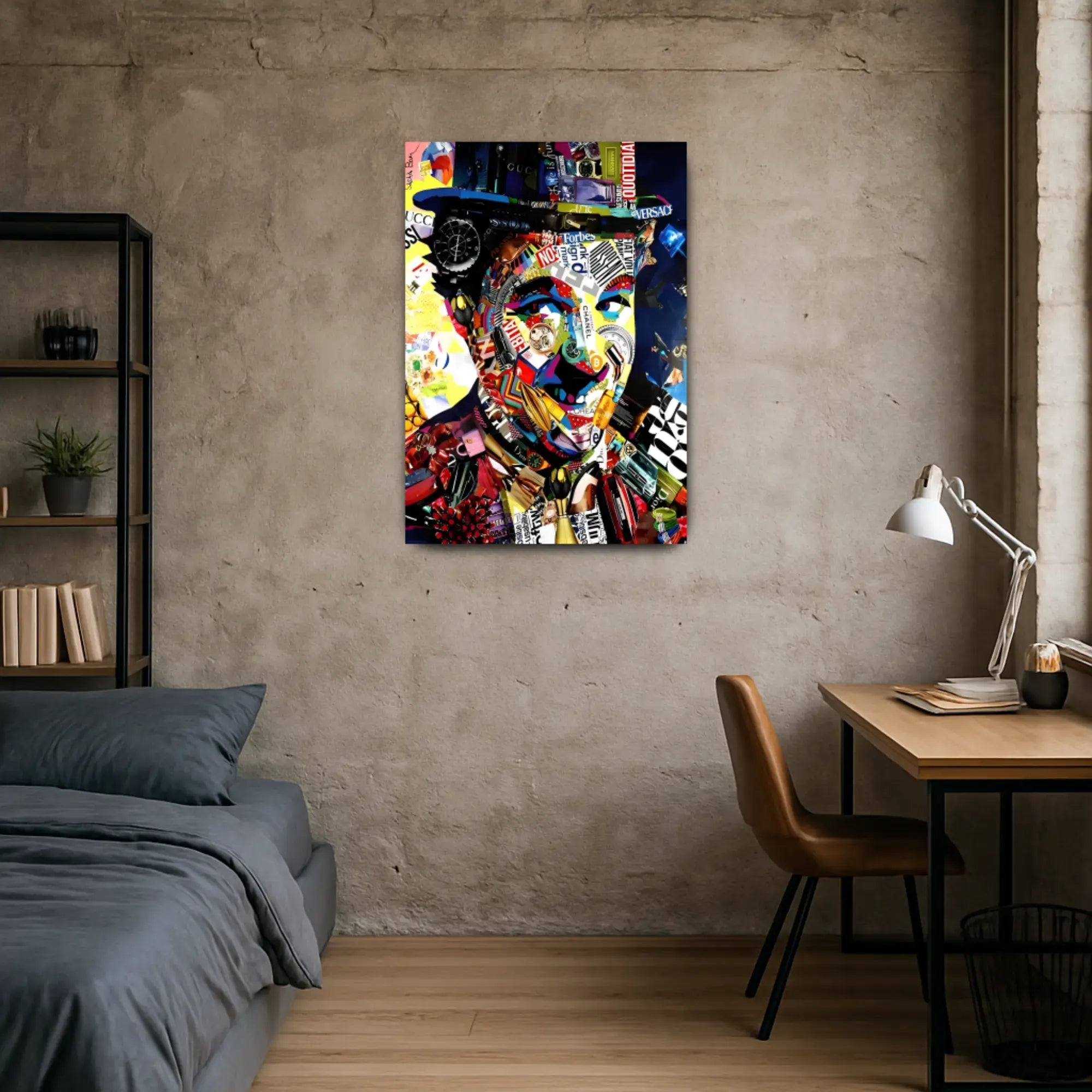 Großes Gemälde - Collage de Íconos