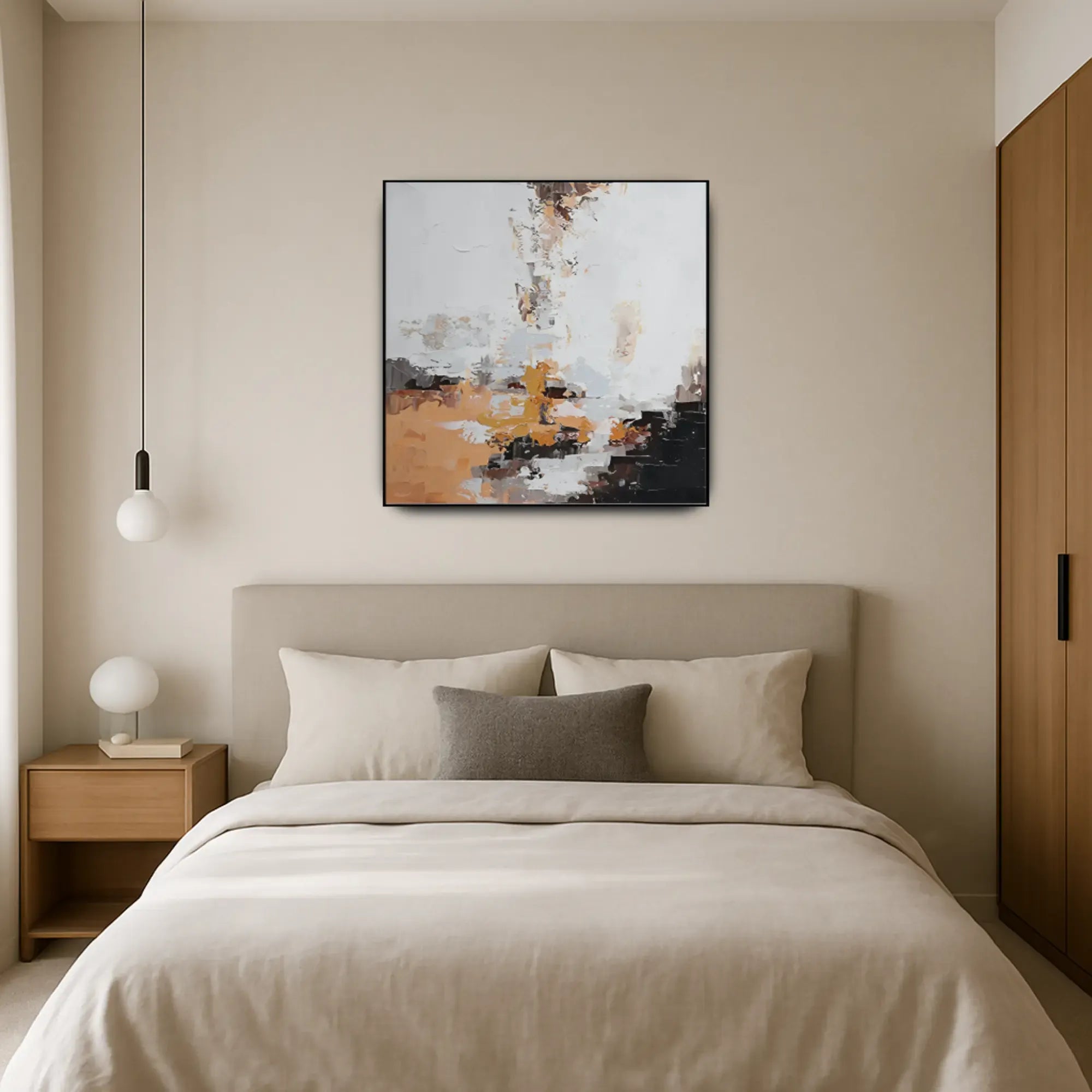 Großes Gemälde - Tranquillità Texturale