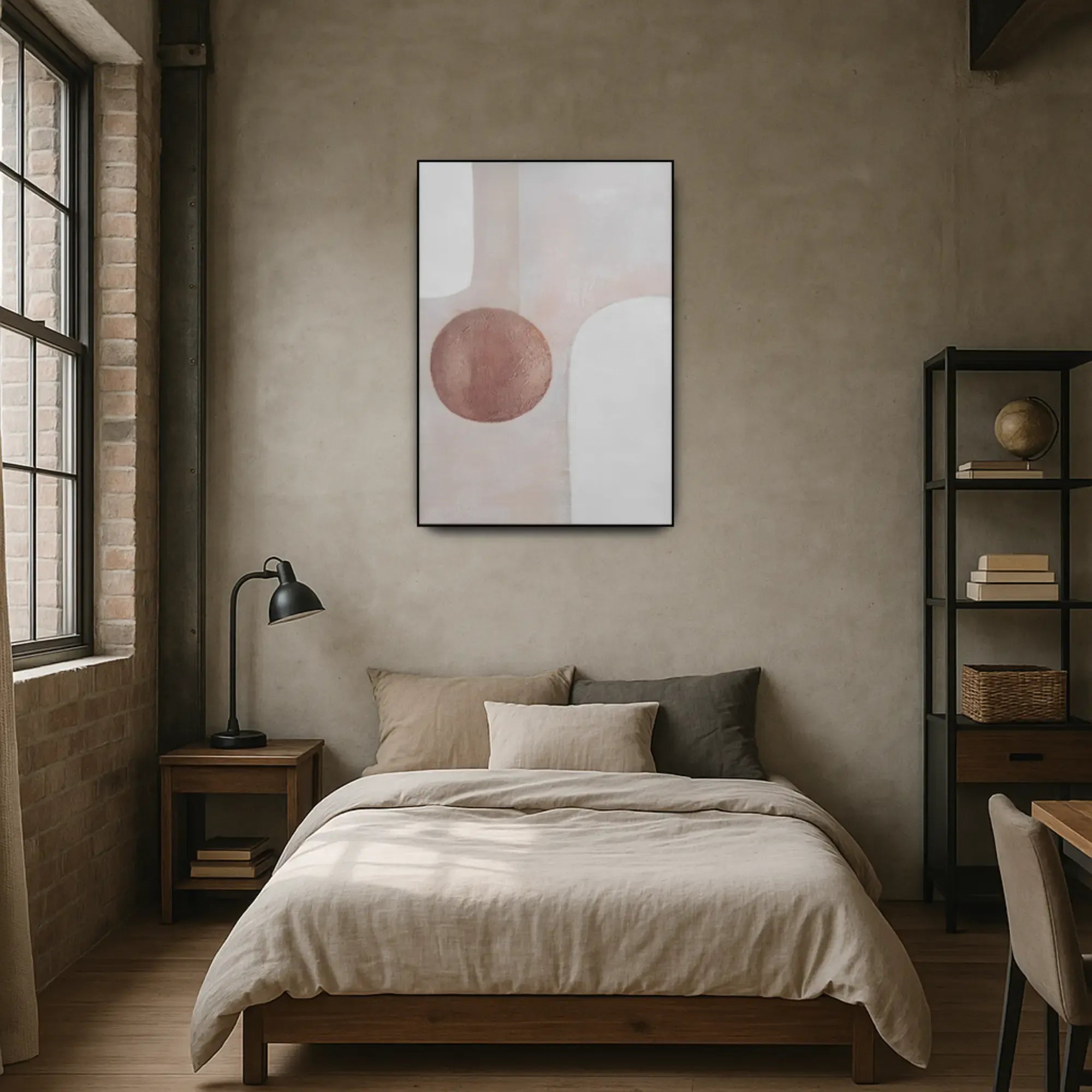 Großes Gemälde - Equilibrio Silencioso