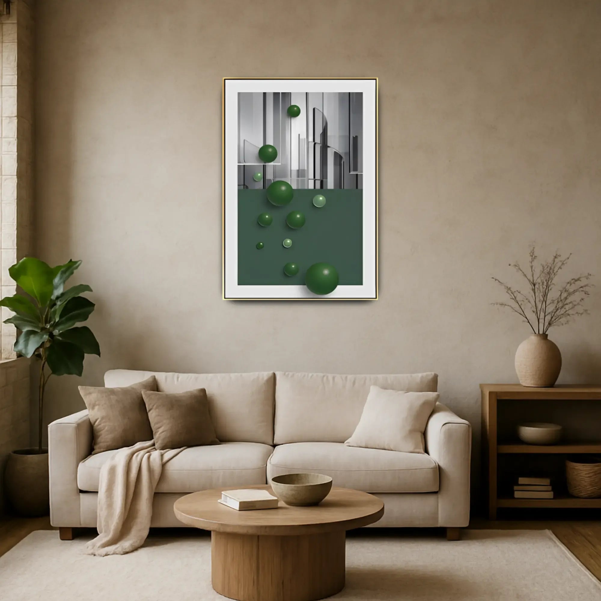 Großes Gemälde - Van Goghs Caféterrasse am Abend, Reproduktion - Esferas Urbanas