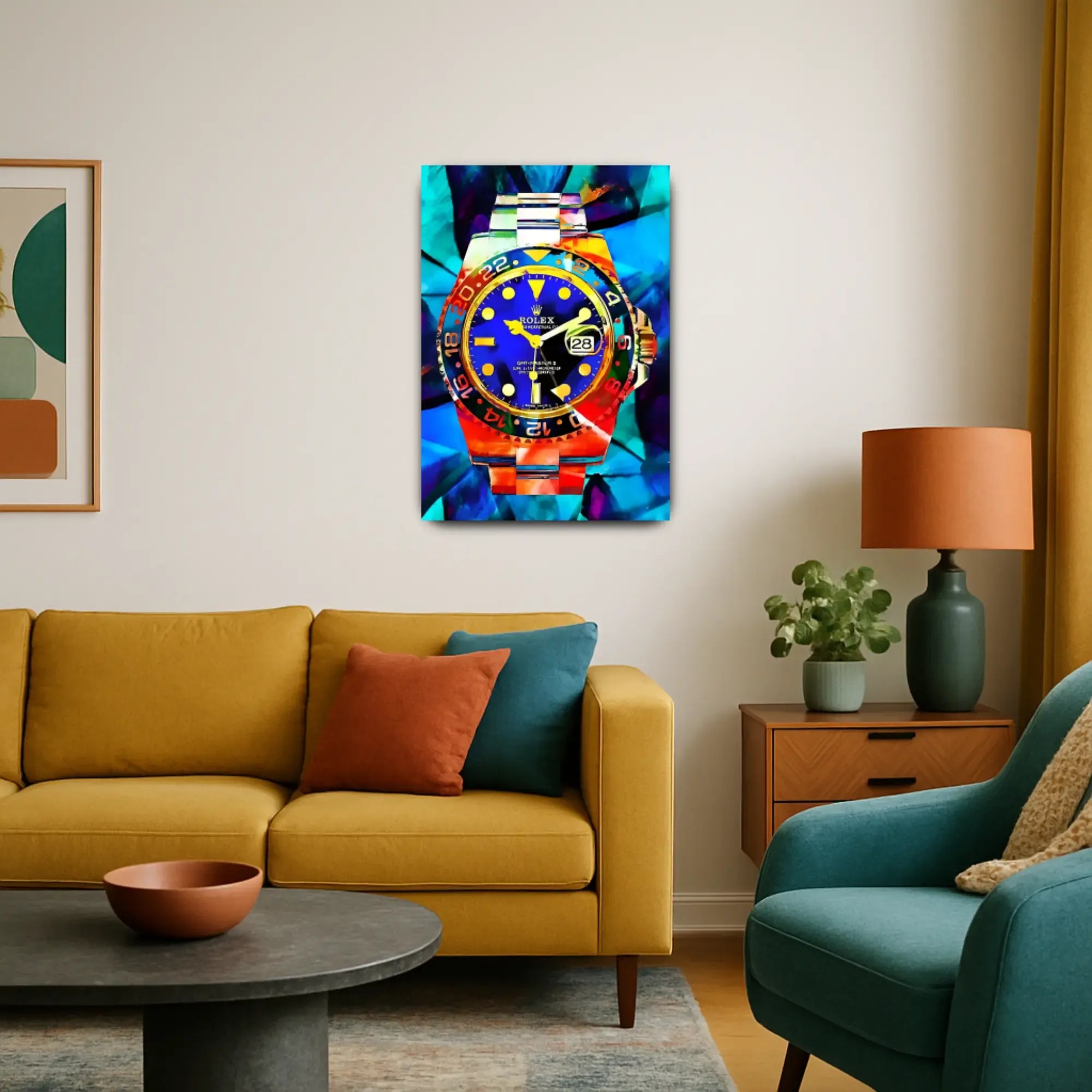 Großes Gemälde - Tiempo de Lujo