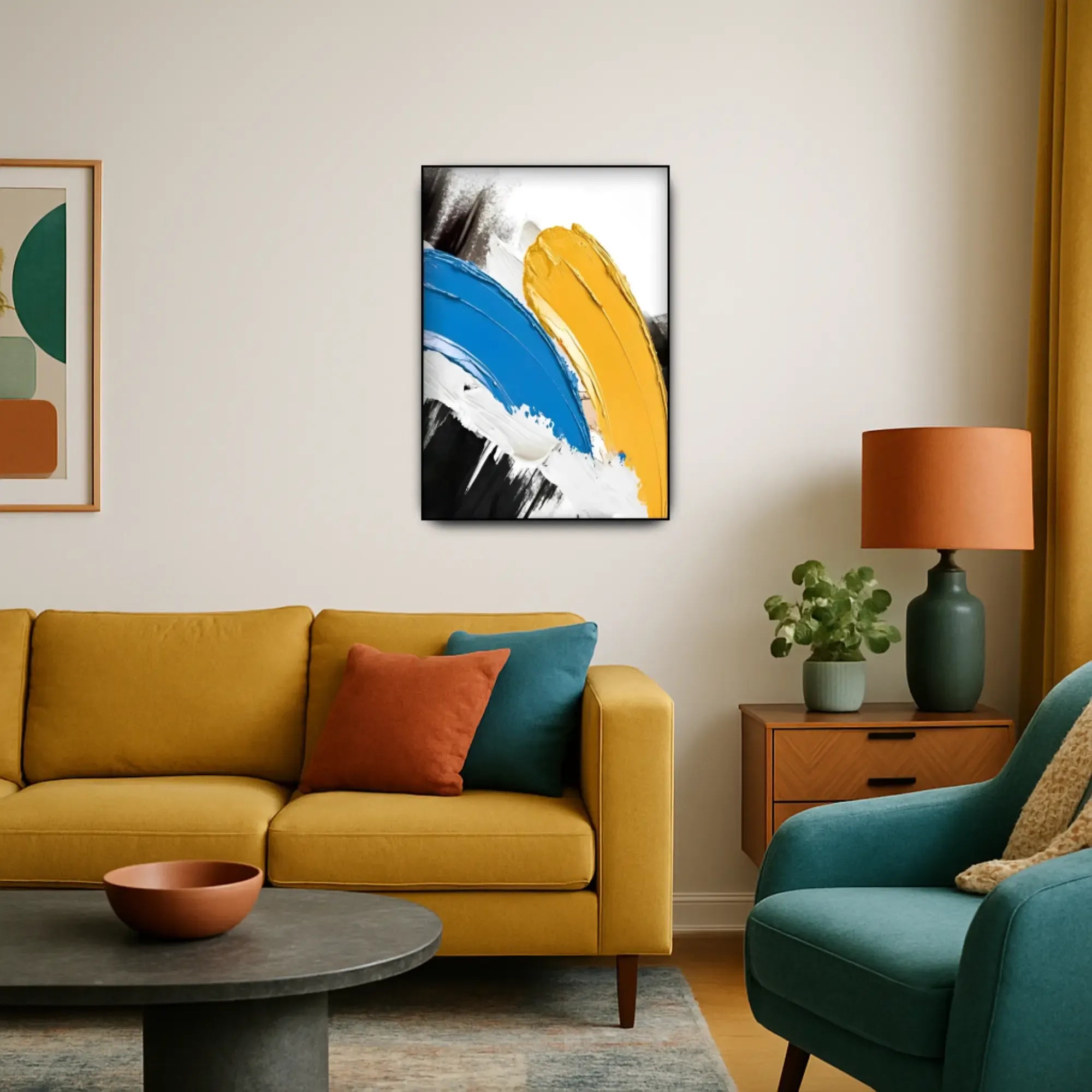 Großes Gemälde - Armonía de Colores