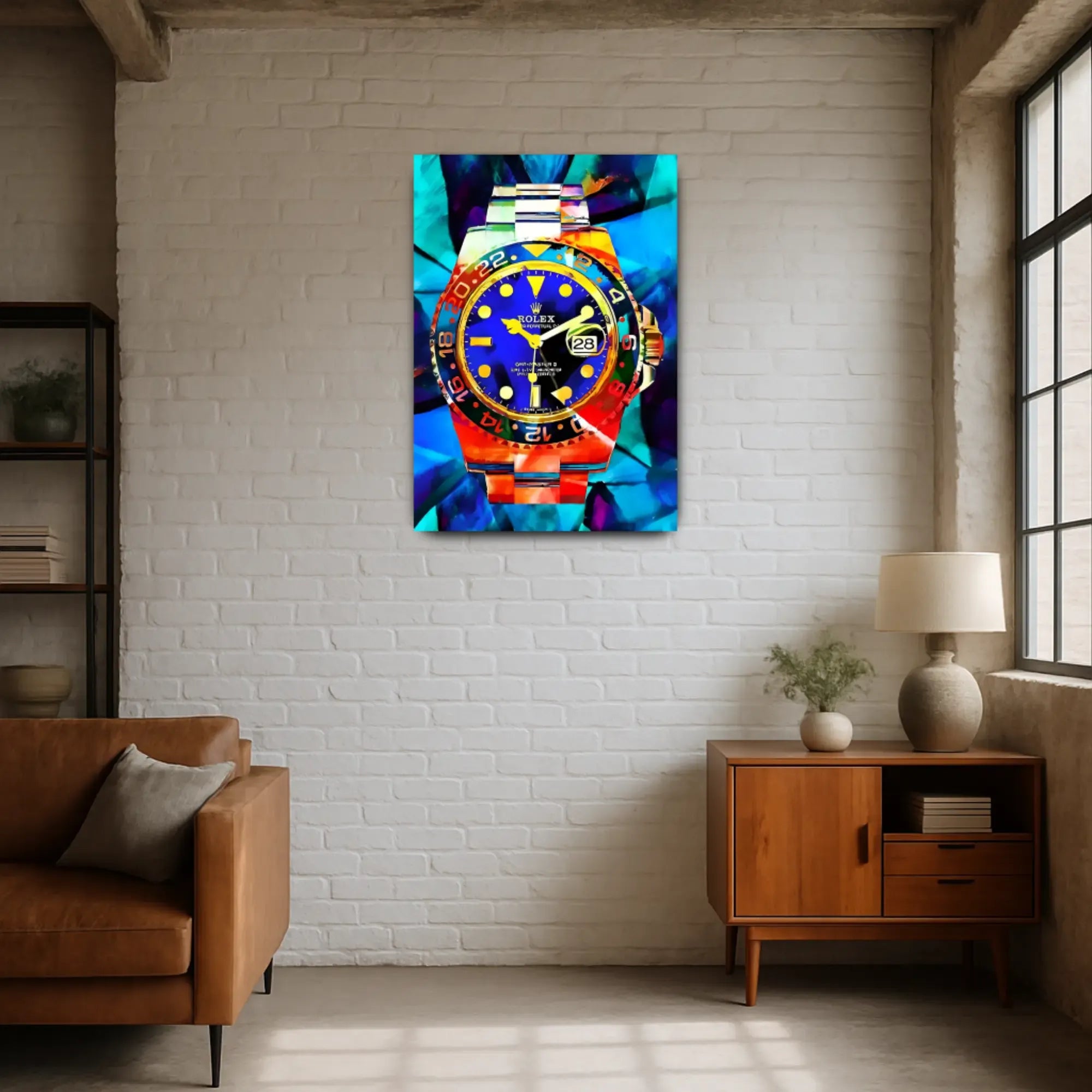 Großes Gemälde - Tiempo de Lujo