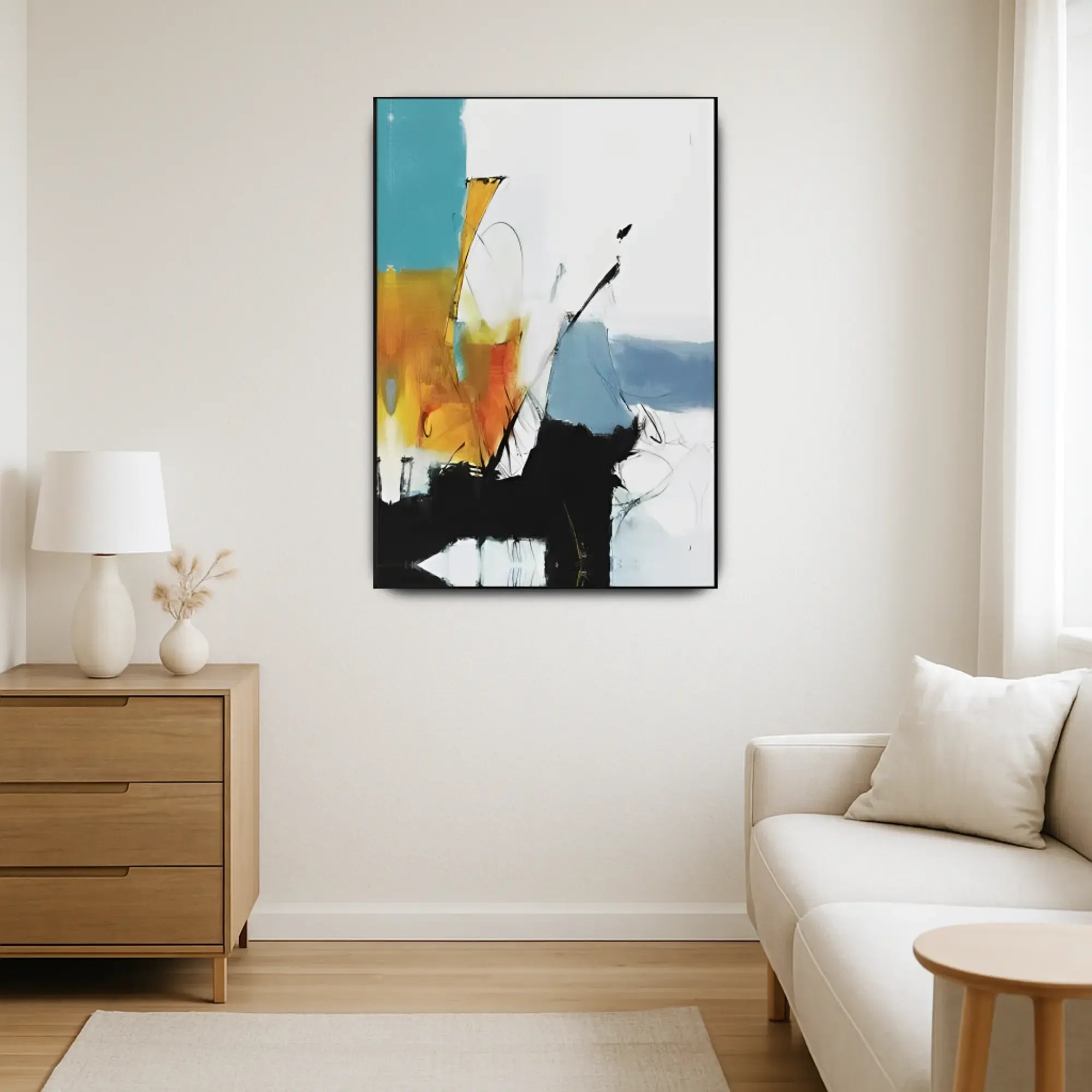 Großes Gemälde - Explosión de Color