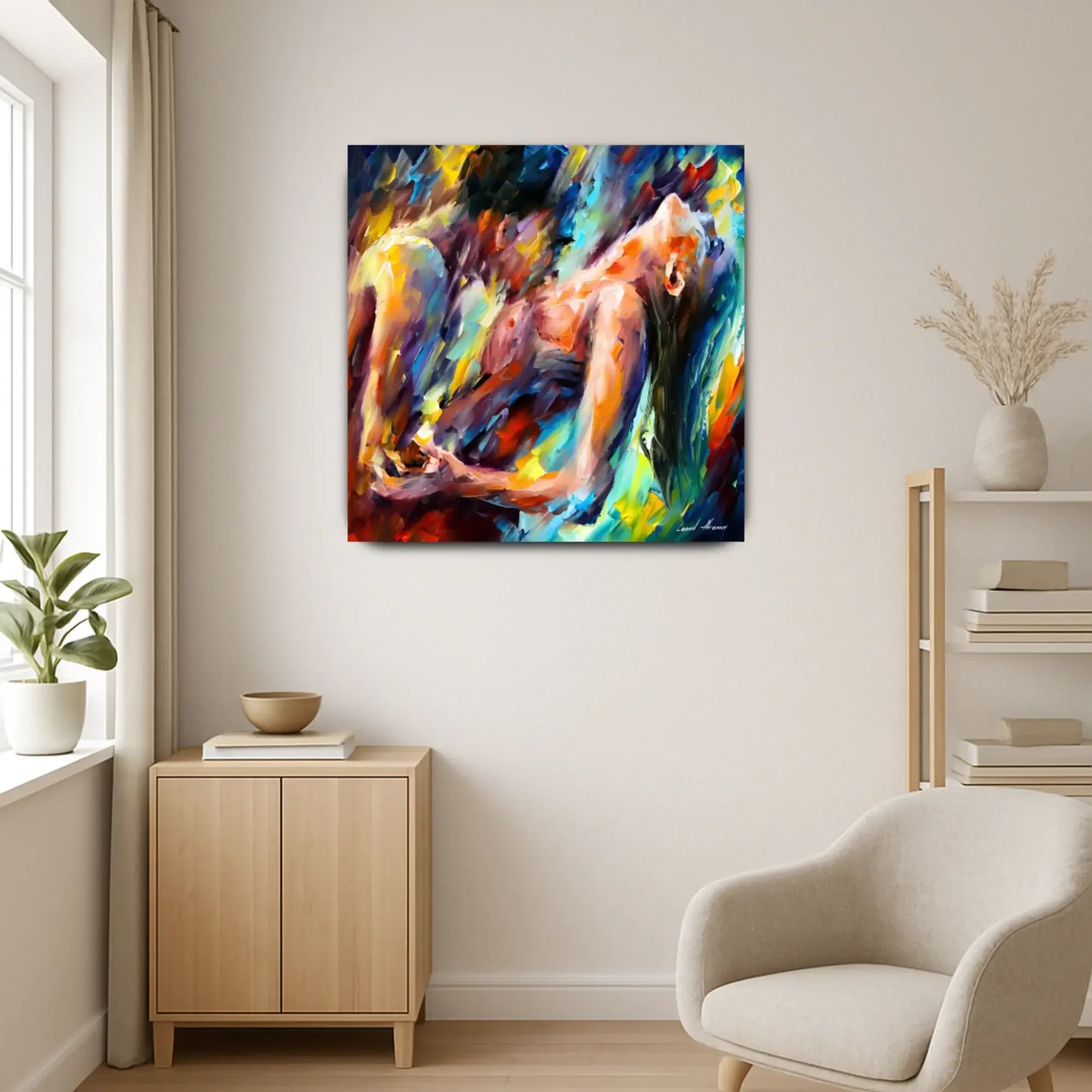 Großes Gemälde - Sensualidad en Movimiento