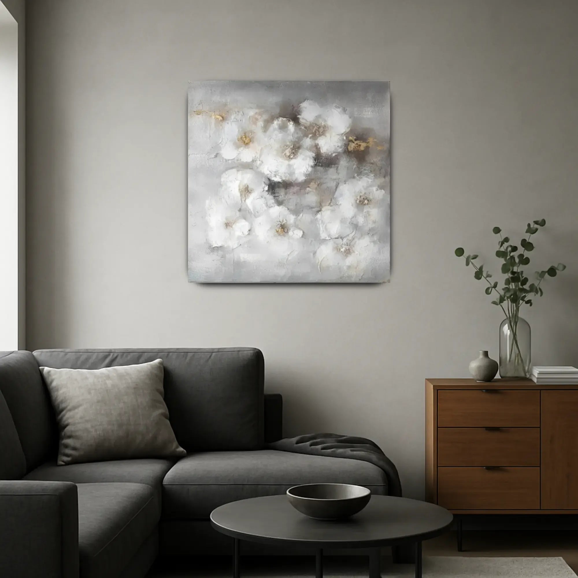 Großes Gemälde - Flores Eternas